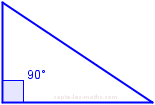 Triangle rectangle : un angle droit